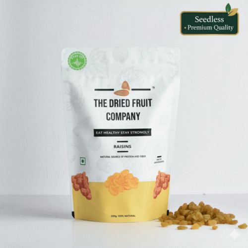 Black Raisins Seedless – 250g | Naturally Sweet, Soft & Iron-Rich Snack