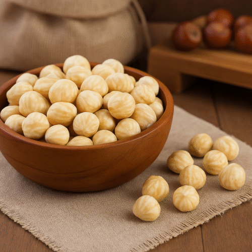 Premium Hazelnuts – 100g | Crunchy, Nutty & Nutrient-Rich Snack