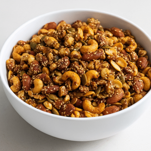 Dates & Curry Leaf Trail Mix – 200g | Savory Dry Fruit Mix for Energy